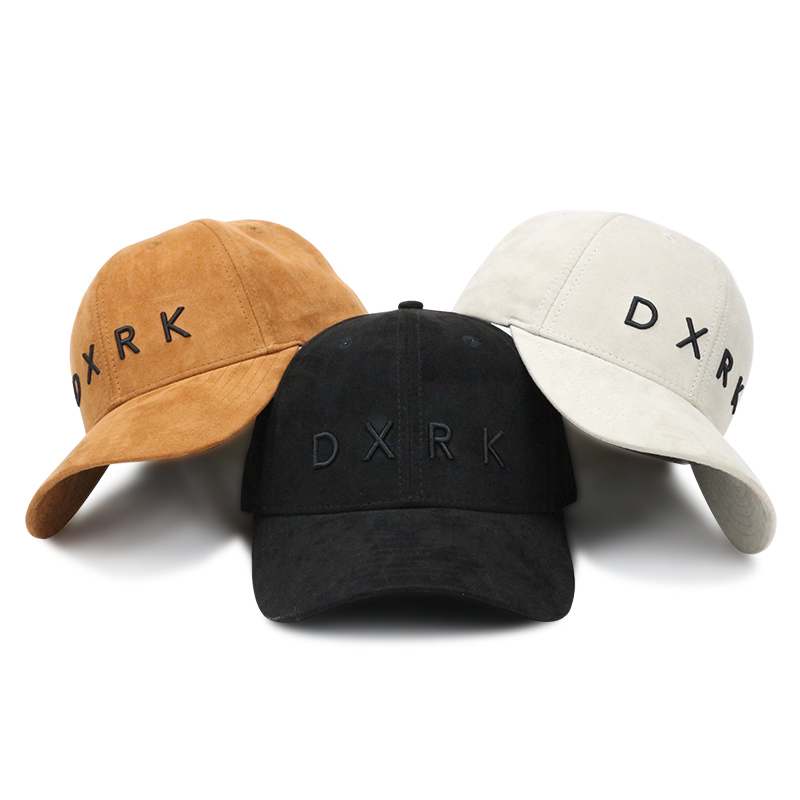 Customized Sports Baseball Caps для Couples, 100% Suede, Stylish Available
