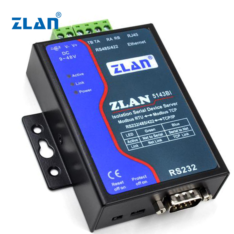 RS232/422/485 to Ethernet IOT Modbus RTU to TCP serial port server