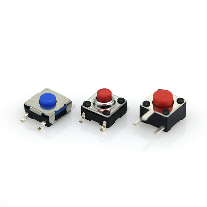 6*6 smd 4 Пина водонепроницаемый тактильные микро переключатель 3,5 H smt синий силиконовый Такт кнопочный переключатель