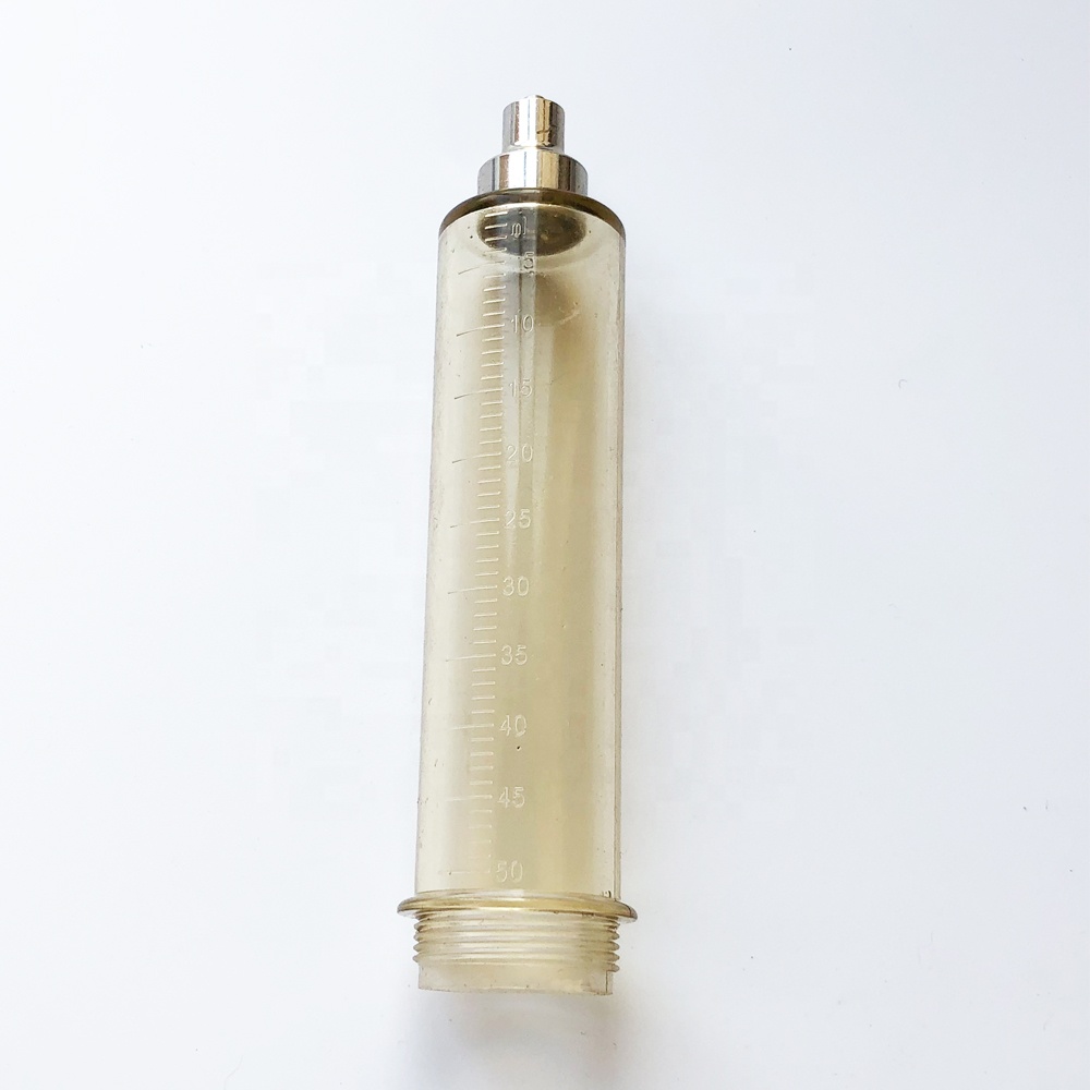 50ml syringe gun cbd oil filling gun plastic cylinder tube