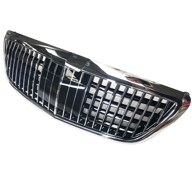 Передняя решетка Maybach GT Style с функцией ACC, подходит для Mercedes Benz W222 S Class S450 S500 S63