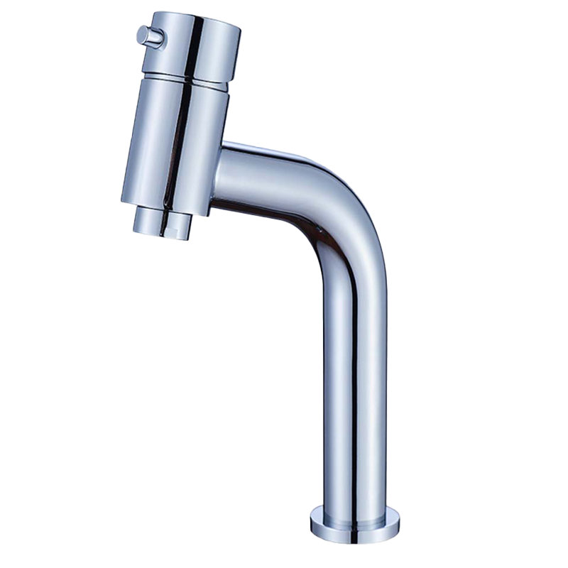 Modern High Quality Design Deck Mounted Bathroom Sink 304 Stainless Steel Basin Mixer Single Lever Basin Faucet