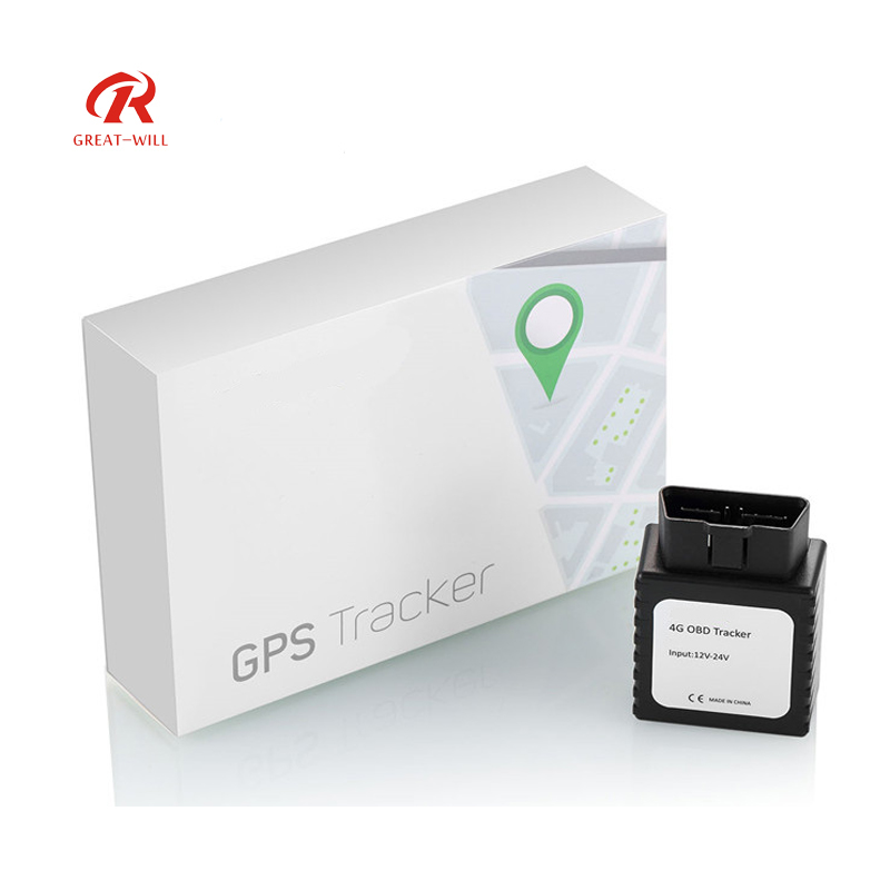 Стандартный разъем Great Will OBD II, 4G OBD, GPS-трекер для автомобиля, система отслеживания устройств с голосовым аудиомониторингом