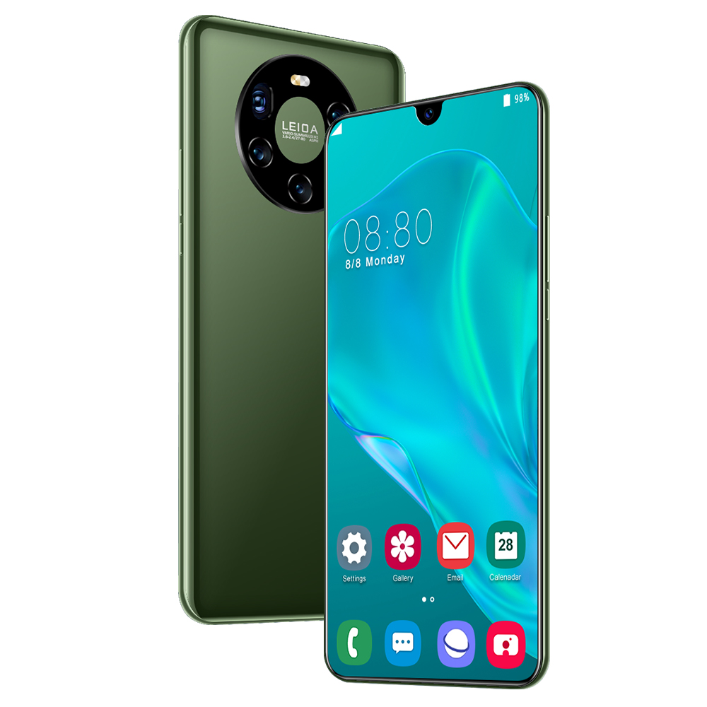 Перевозка груза падения Mate45 Pro 12 + 512 ГБ ROM 6,7 дюймов Большой экран 4800 мАч большая емкость 13 + 32 Мп камера разблокирована 5G мобильные телефоны