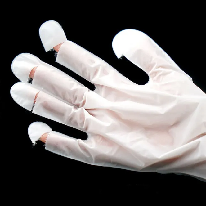 Розовое масло уход за кожей рук ремонт руки Тканевая маска перчатки отбеливающая маска с экстрактом алоэ вера для лака для ногтей, для ухода за руками