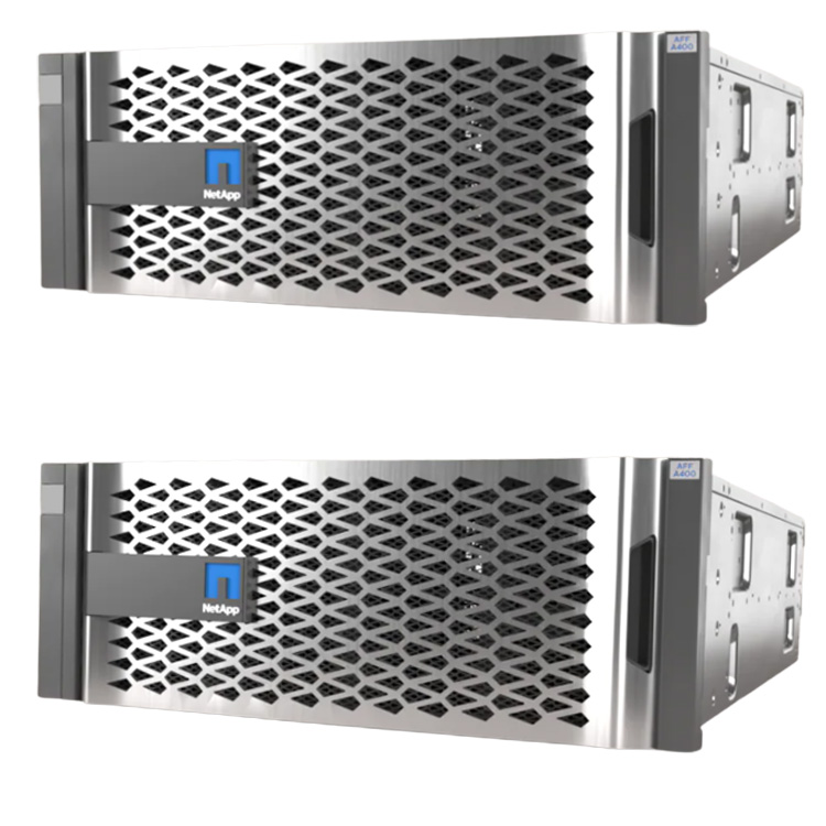 Эффективность хранения NetApp 4U SSDs netapp aff a400 массивная память флэш-массива