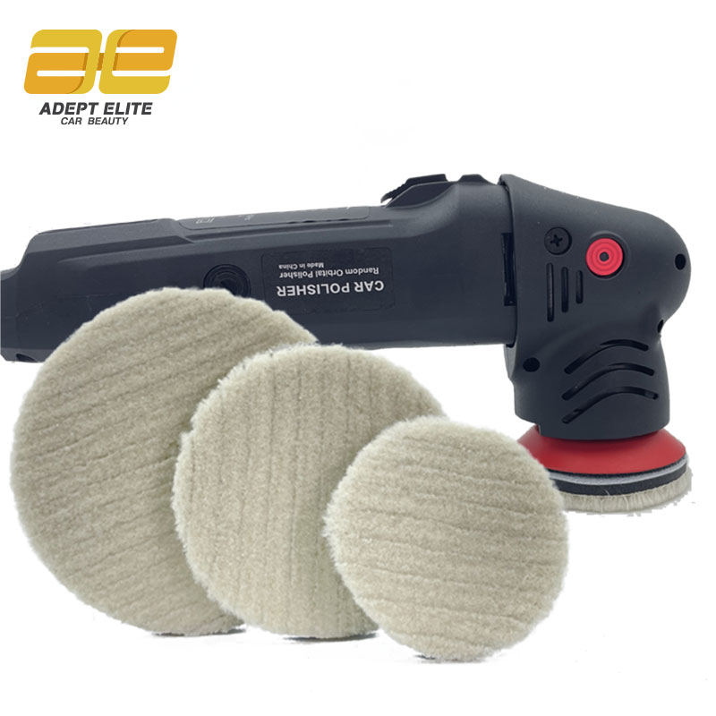 Coarse wool 3 4 5 inch durable heavy cutting remove scratch japan polishing pad buffing wool pad