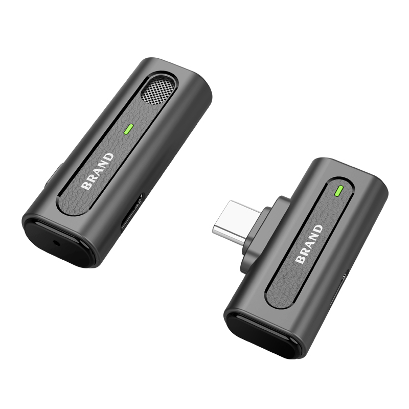 Мини-микрофон Plug & Play с отворотом, с зажимом, Lavalier, беспроводной микрофон для YouTube, Facebook, прямая трансляция, видеозапись TikTok Vlog Zoom