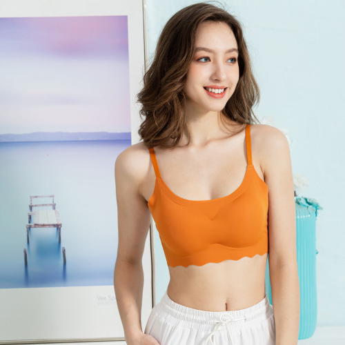 Seamless underwear comfortable bra Anti-sagging Women's sports sling Sleep Everyday wear tank top