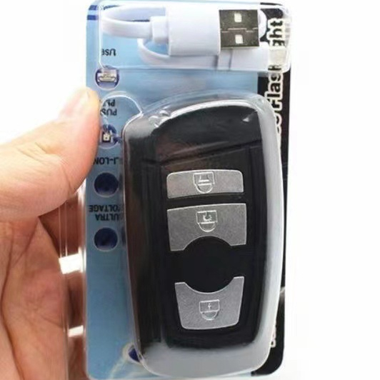Мини фонарик брелок подвесной фонарик USB зарядка самооборона освещение Поле Кемпинг Уличное оборудование