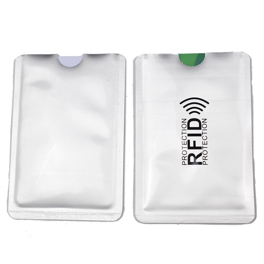 RFID card blocking sleeves credit card holder protector anti-skimming