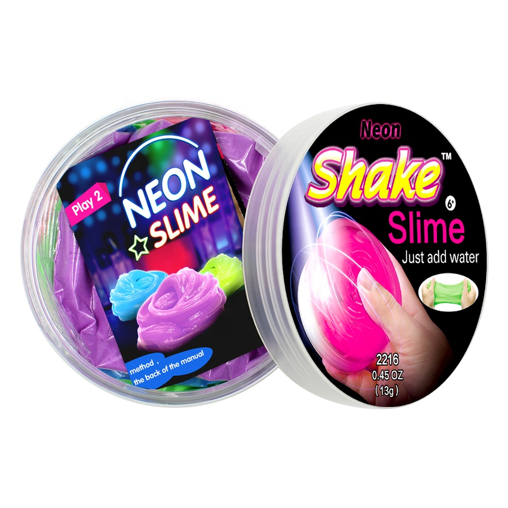 Новейшие Детские игрушки неоновый свет Lab Slime мягкие игрушки бутылка Slime