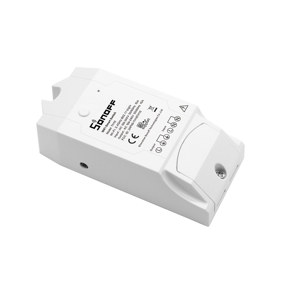 Sonoff Th10 10a Wireless App Remote Control Wifi Smart Home Electrical Light Timer Switch Support Temperature Humidity Monitor
