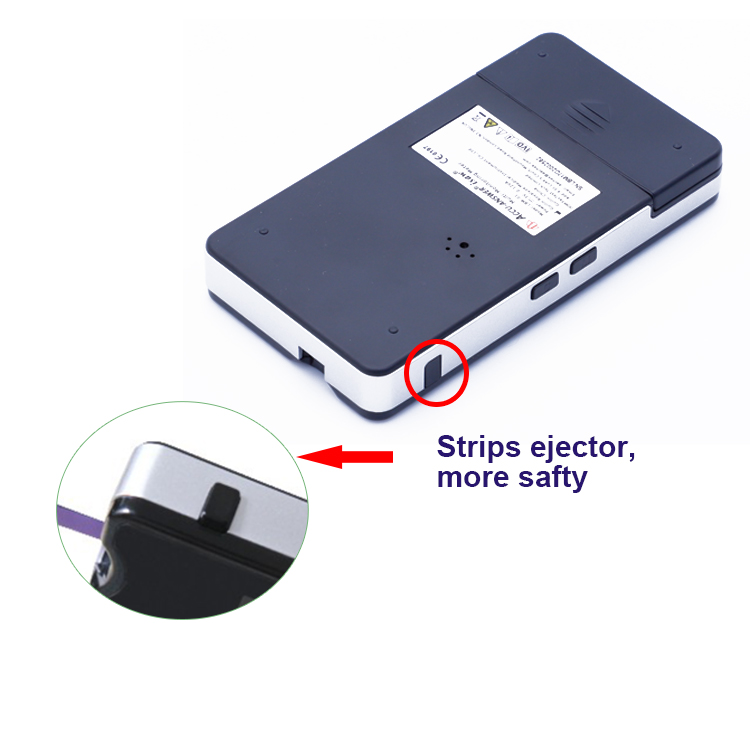 4 In 1 T Accu Answer Isaw Blood Glucose Meter Multi Monitoring Meter test Kit Cholesterol Uric Acid Hemoglobin Meter