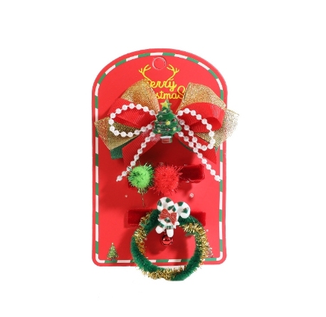 New Arriving Christmas Cake Topper With Christmas Tree 3D Deer Wholesale Christmas Cake Decoration Supplies