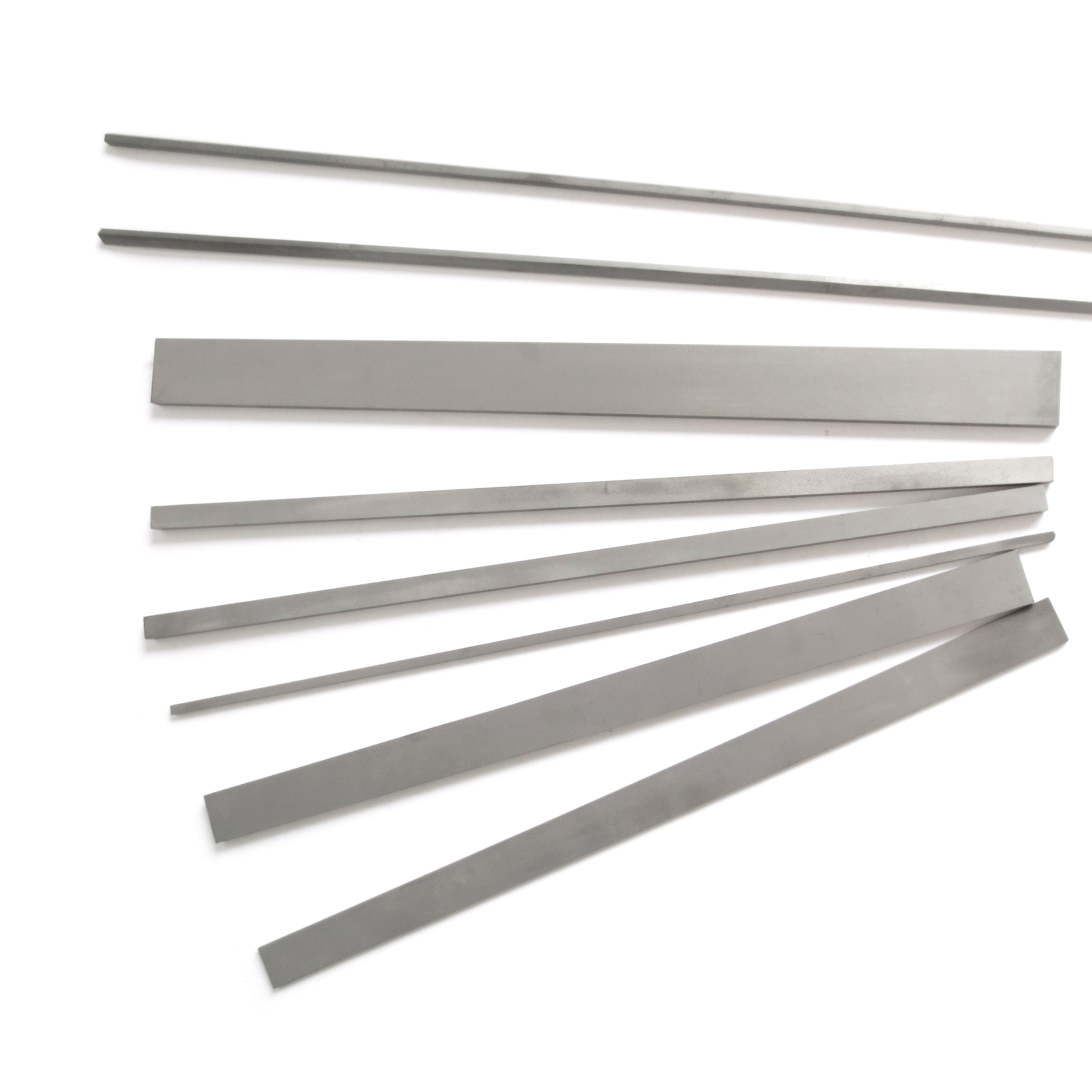 ZZbetter Manufacturer High Hardness K10 K20 K30 Tungsten Carbide Flat Bars Hard Alloy Strips