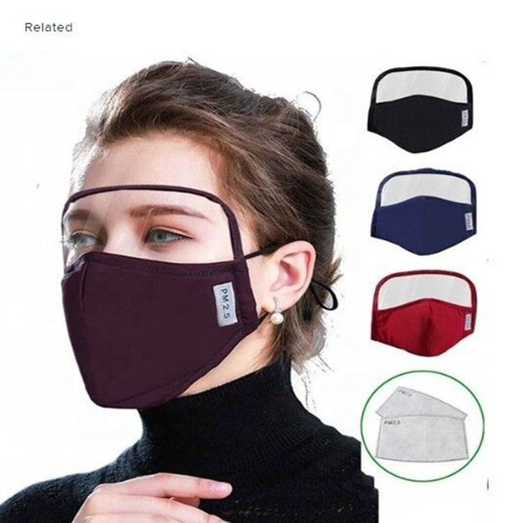 Маска для лица в стиле amazon с защитой для глаз для лучшей защиты летом