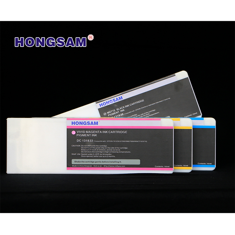 Hongsam 700ml Compatible Pigment Ink Cartridge For Epson T3200 T5200