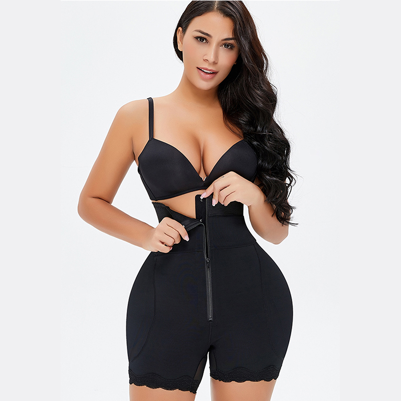 Woman Tummy Control Plus Size Shapewear Colombianas Fajas Reductoras Backless Bodysuits For Women Waist Trainer Women's Shapers