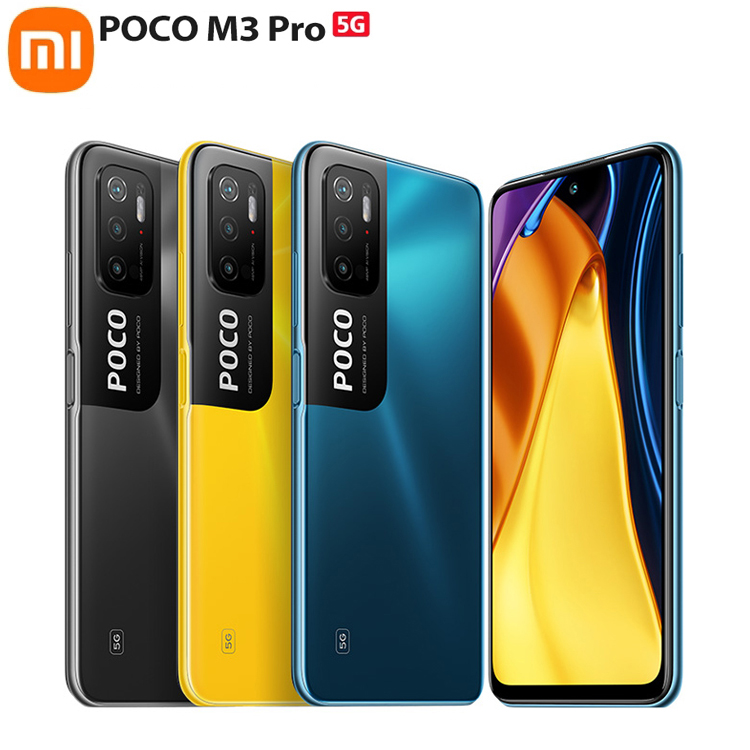 Смартфон Poco M3 Pro Mi, 128 ГБ, 5000 мАч, безрамочный, NFC BD, 128 ГБ, мобильный телефон