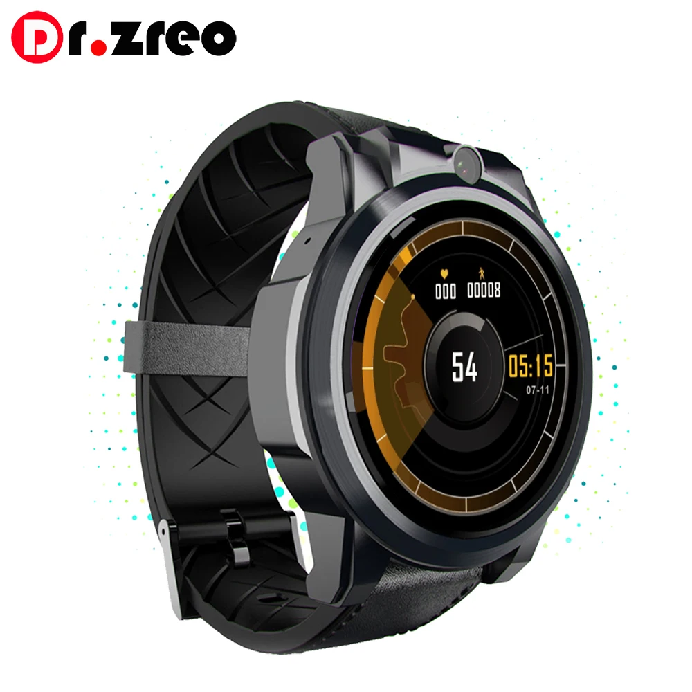 WIFI/GPS/LTE/WCAMA/GSM/SIM подключен 4G Android 7,1 смарт-телефоны часы Новые поступления 2019