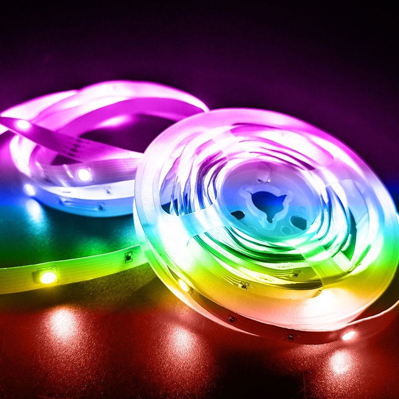 Светодиодная лента 5050 футов RGB, Светодиодная лента с дистанционным управлением для домашнего освещения