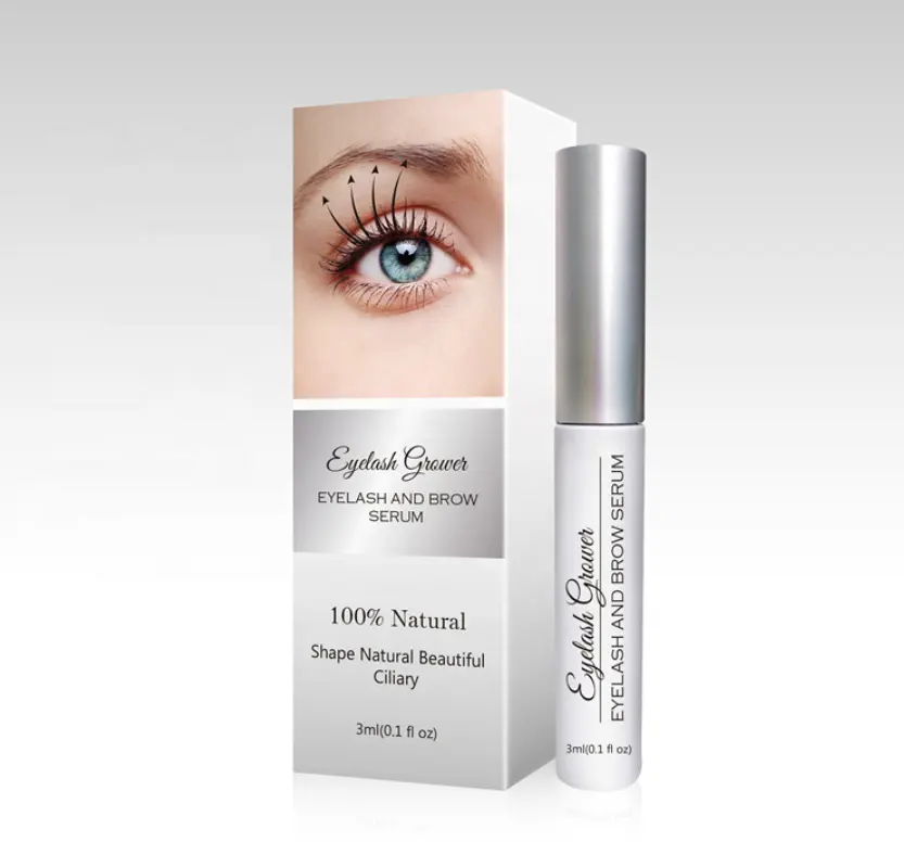 Wholesale Organic Eye Brow Eye Lash Enhancer 100% Organic Eyebrow Eyelash Growth Serum Private Label Eyelash Serum