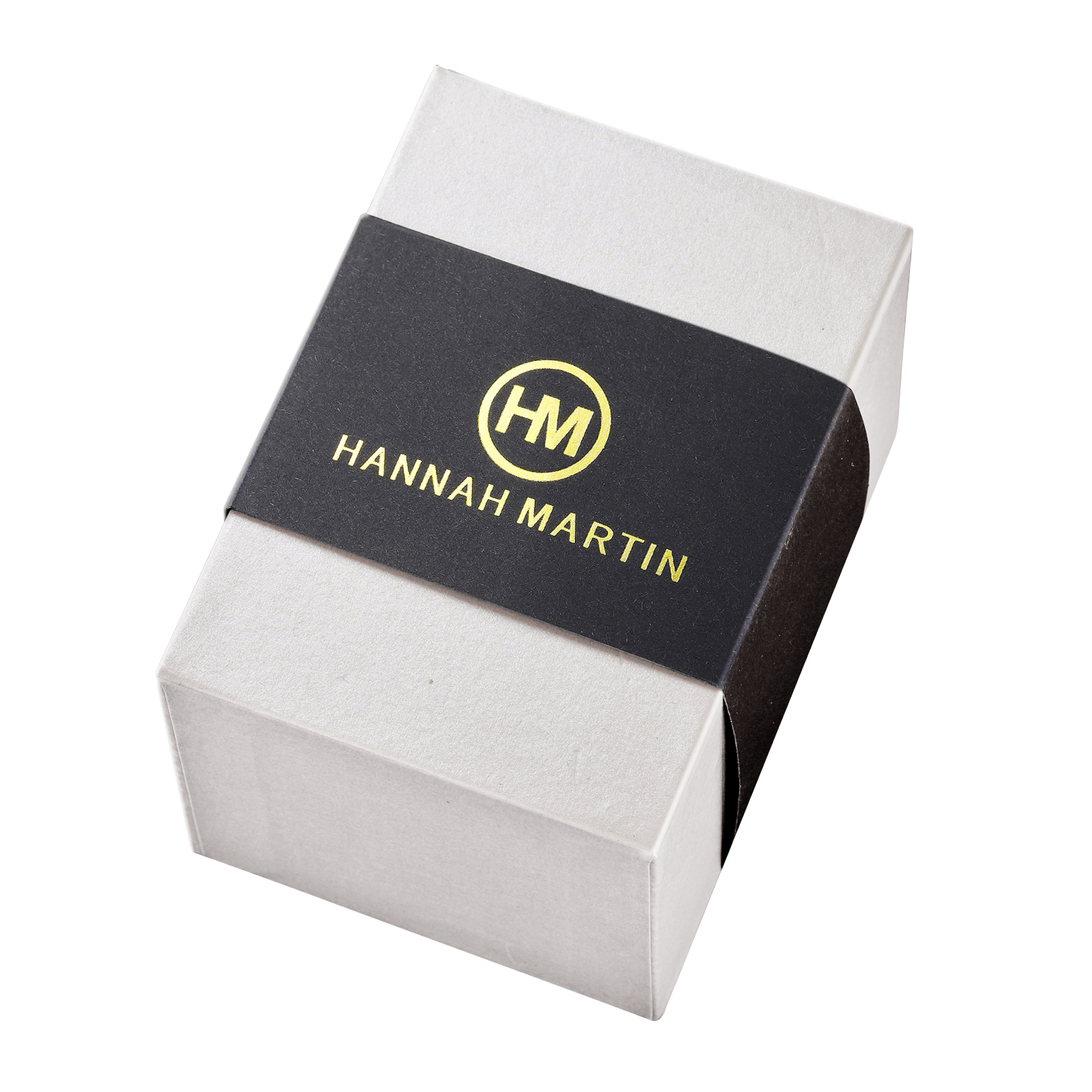 Hannah Martin все часы коробка низкий минимальный заказ в наличии Hannah Martin бренд белая бумажная коробка для упаковки часов
