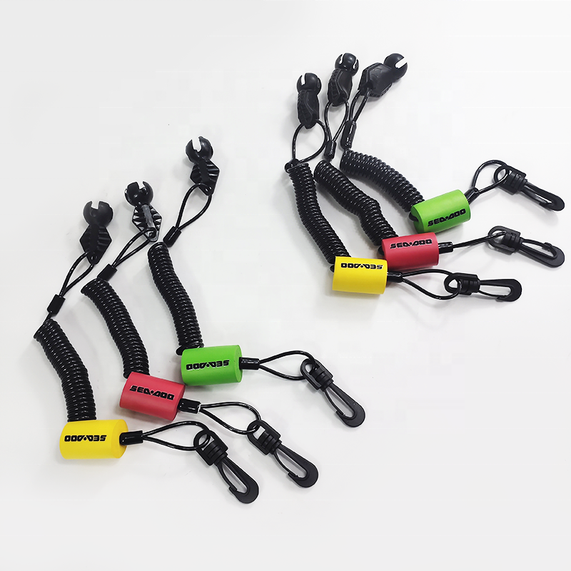 Аксессуары Для запчастей BRP seadoo jetski OEM:278003410 278003401 ключ безопасности Lanyark Ass'y Spark GTX RXP RXT WAKE GTI