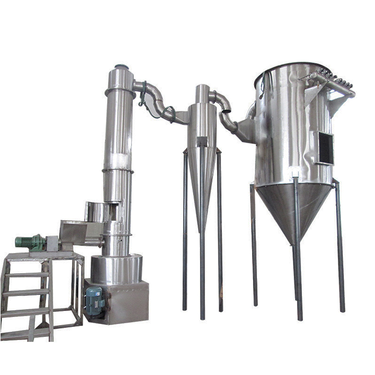 Lithium ion battery material flash dryer special flash dryer for protein powder meat and bone powder