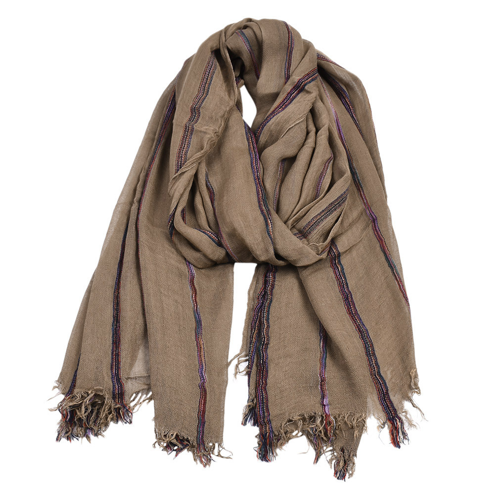 Wholesale Winter Warm Other Cotton Women Ladies Scarf Wool Luxury Scarves Shawls