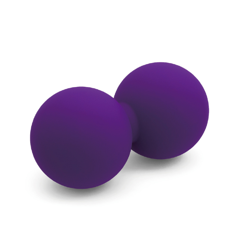 CUSTOM COLOR LOGO GYM LACROSSE MASSAGE BALL PEAUNT BALL