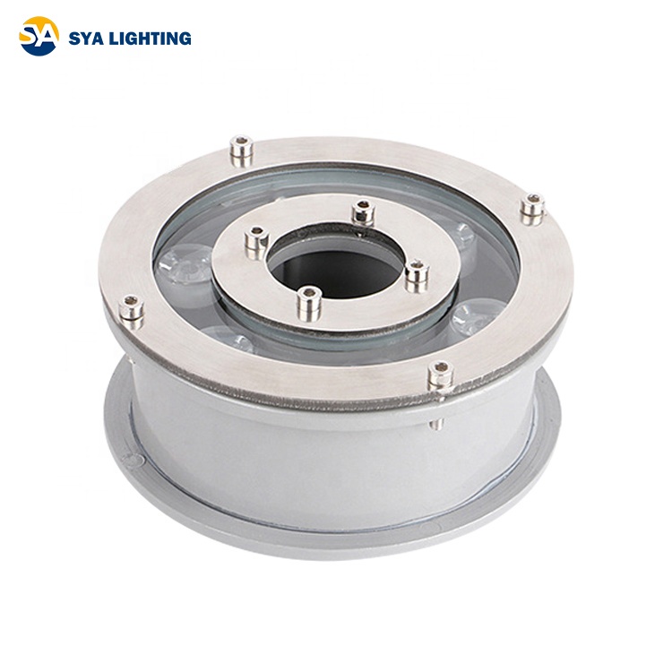 SYA-502 Wholesale under water 6w rgbw waterproof color change underwater fountain led light for waterfall pool