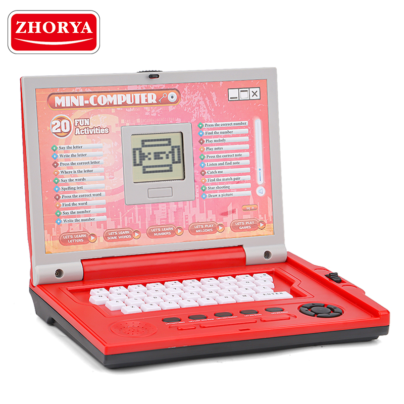 Zhorya multifunction intelligent educational toys laptop for kids learning machine