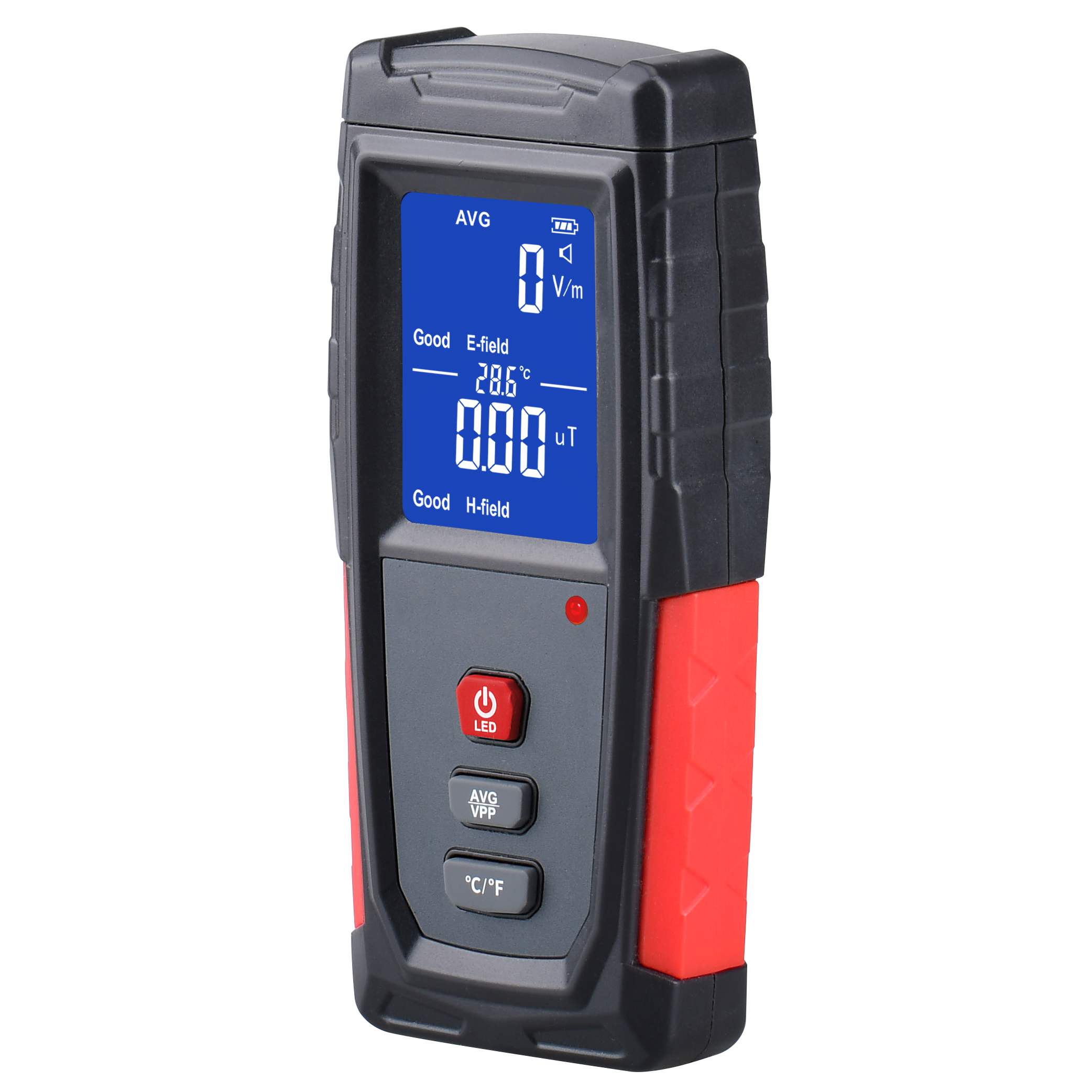 Electromagnetic radiation meter that can measure electromagnetic radiation and magnetic field radiation