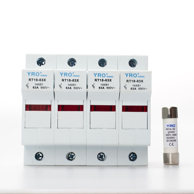 RT18-63X пластиковые 1.6a 16a 220v 250v Предохранитель держатель для 14x51 предохранитель (CE)