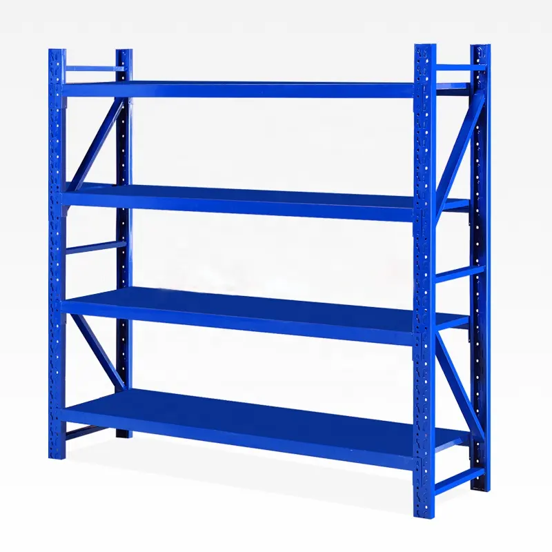 200kg Loading Capacity Storage Medium Duty Warehouse Shelf System By Factory