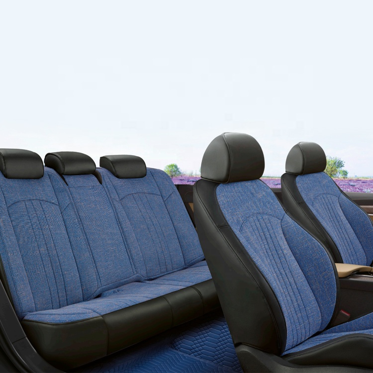 Stretch breathable four season Universal Interior Accessories front seats suede car seat cover