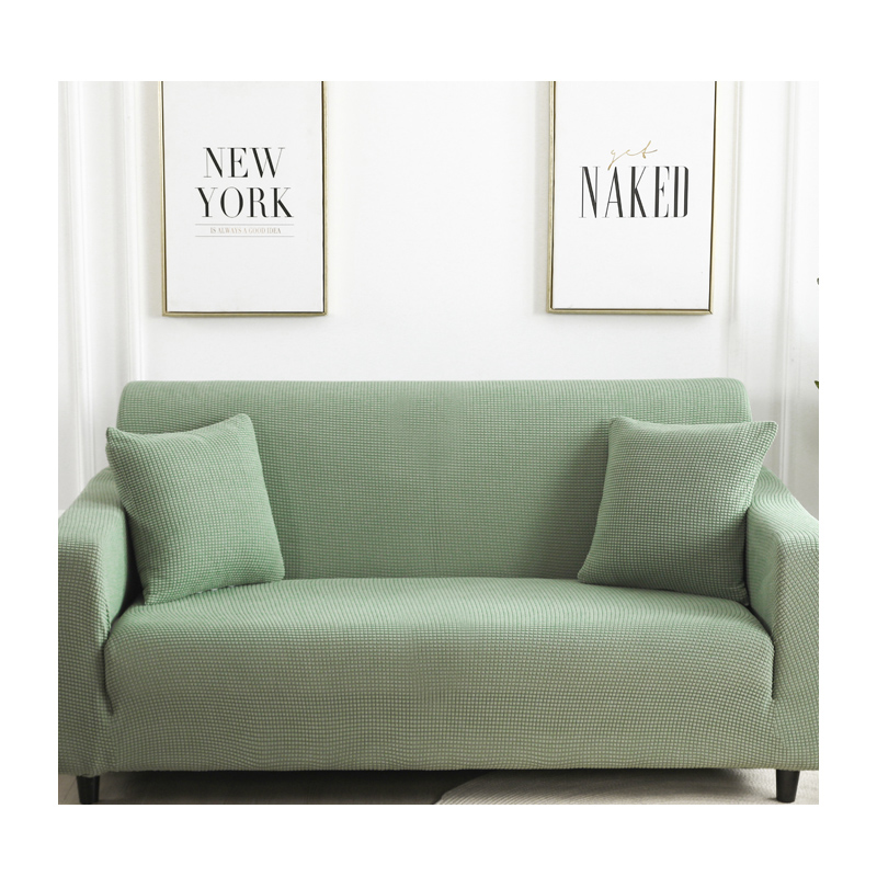 Super Soft Stretch Material Wholesale magic recliner Plain dyed polar fleece sofa cover