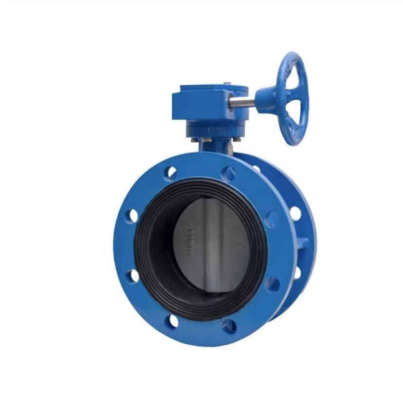 double flange butterfly valve
