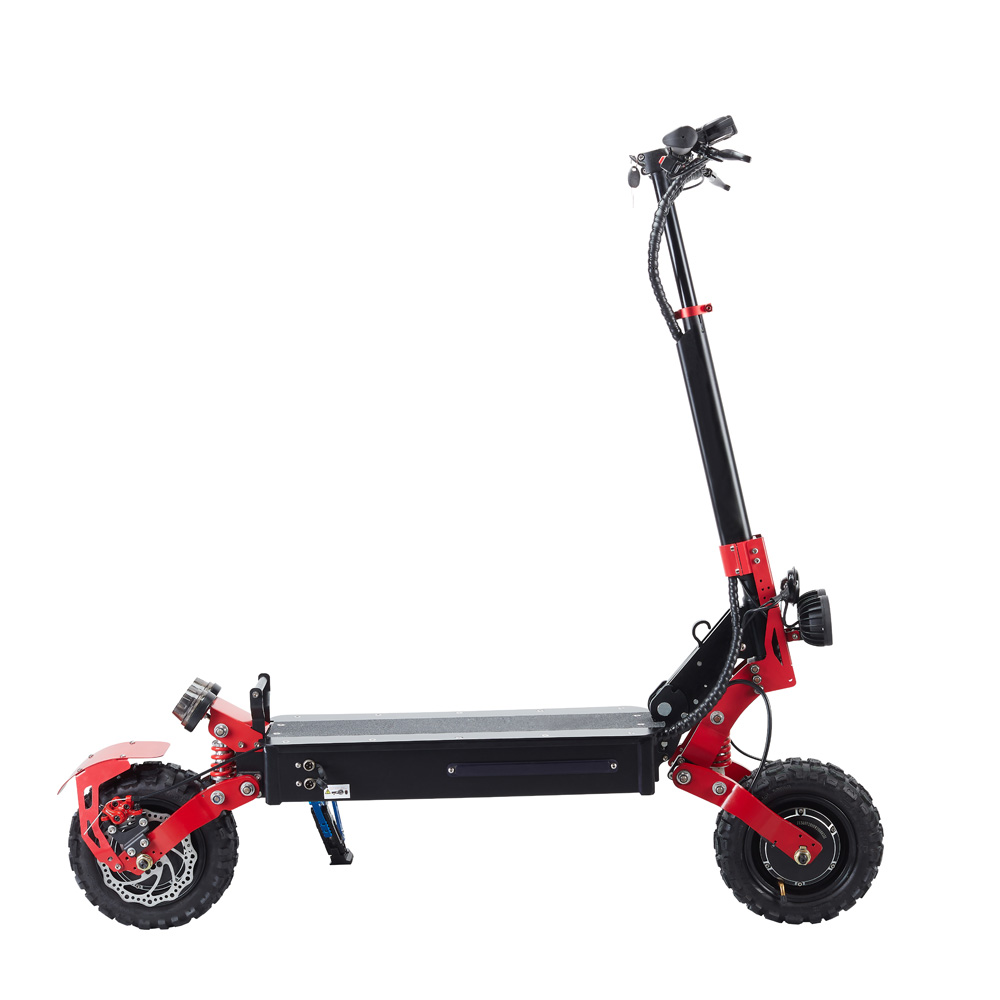 EU warehouse fast electric scooter X3 2*1200w 10 Inch 70km/h Long Distance Adult Dual Motor Electric Scooter