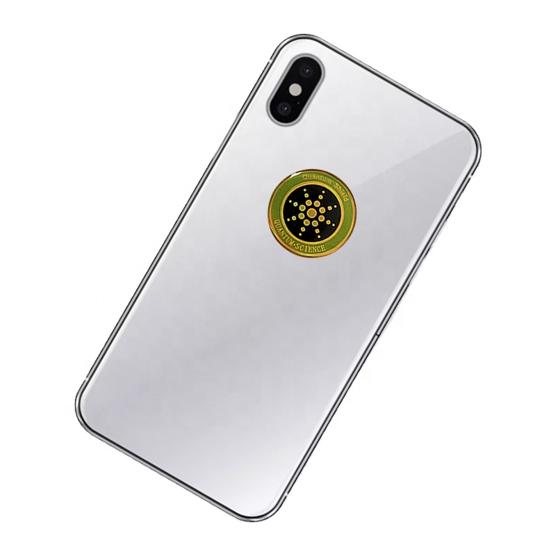 High quality quantum shield nano technology 5g emf anti radiation sticker private label anti radiation protection sticker