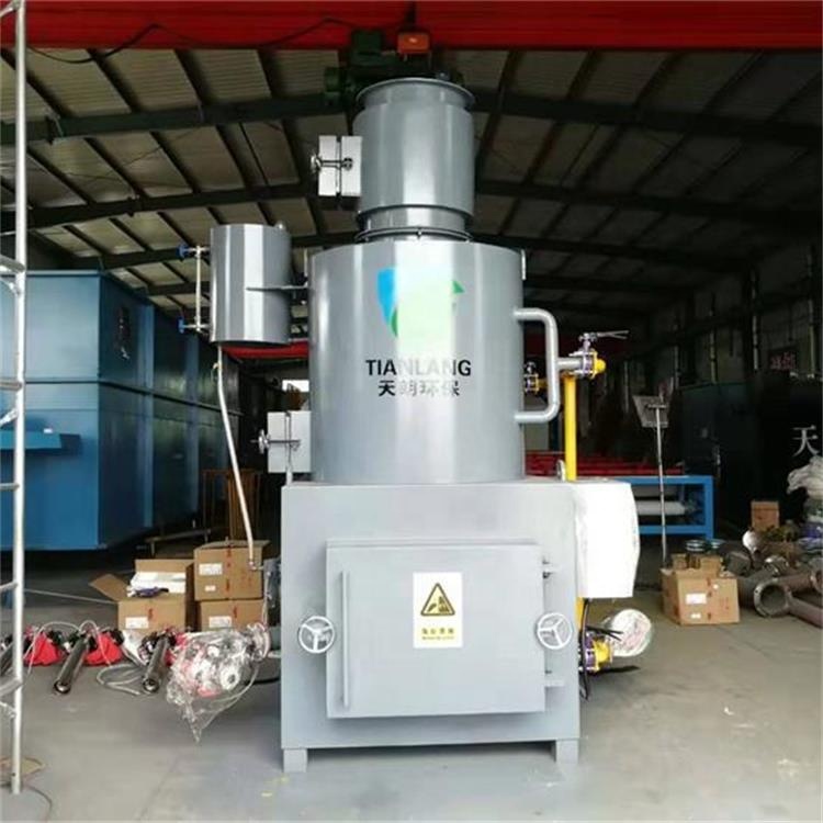 smokeless waste plastic incinerator for smokeless