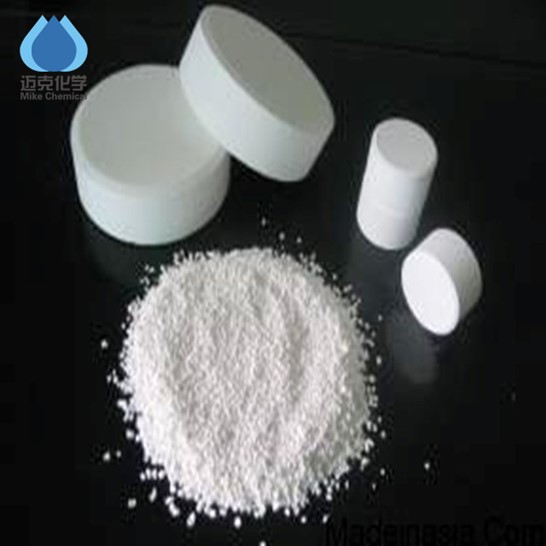 water treatment trichloroisocyanuric acid solution 3 inch Pool & Spa chlorine tablet powder for swimming pool