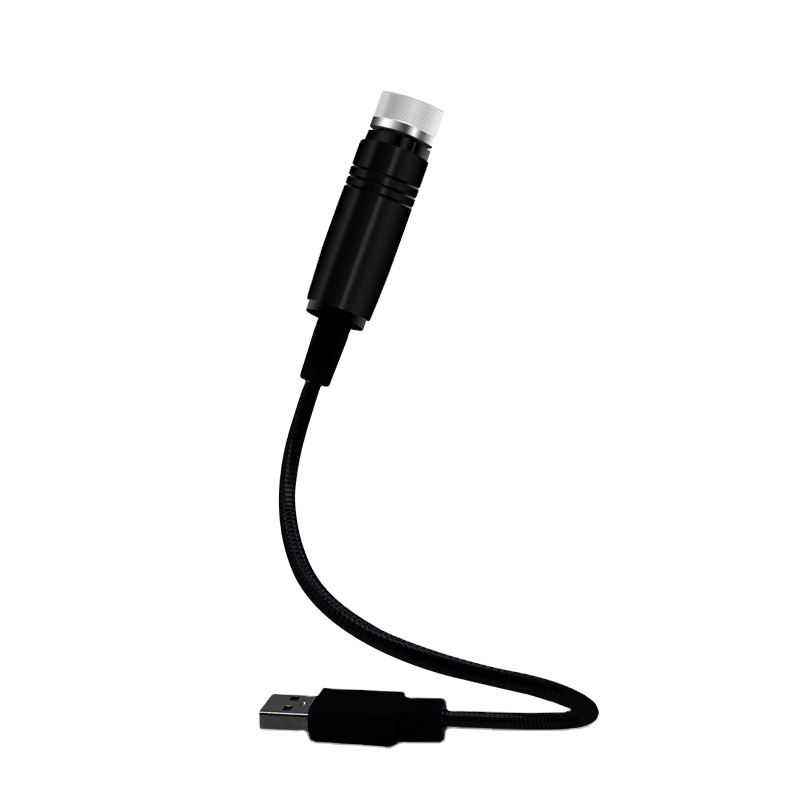 Звездный USB автомобильный проектор Объектив светодиодный свет неоновый окружающий Авто атмосферный свет Автомобильная крыша интерьер звездный свет автомобильная лампа
