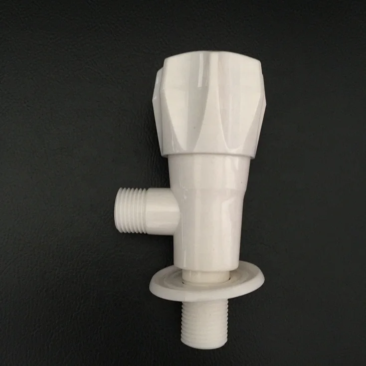 2022 1/2'' plastic angle valve cock with ceramic disc for basin sink (BD-75 )