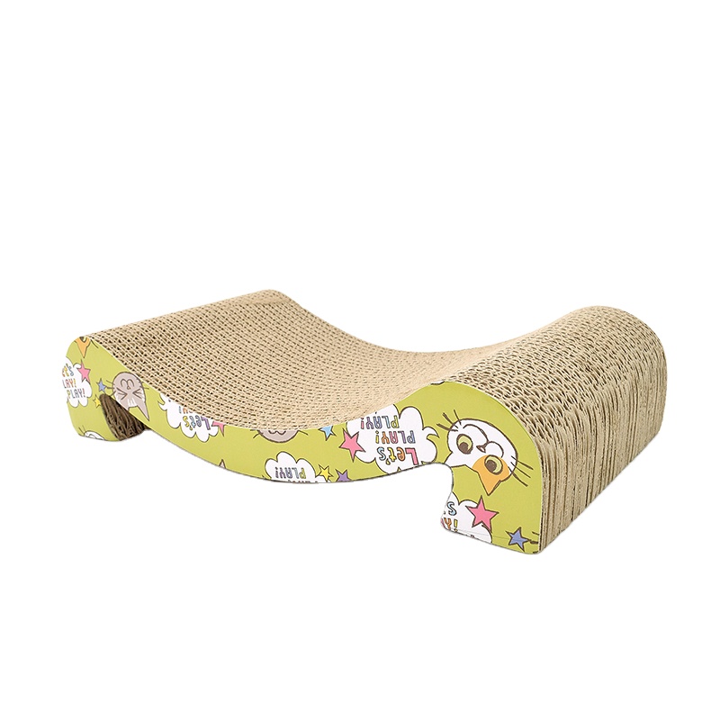 Jiaxing LeYou pet M-образная гофрированная Когтеточка для кошек