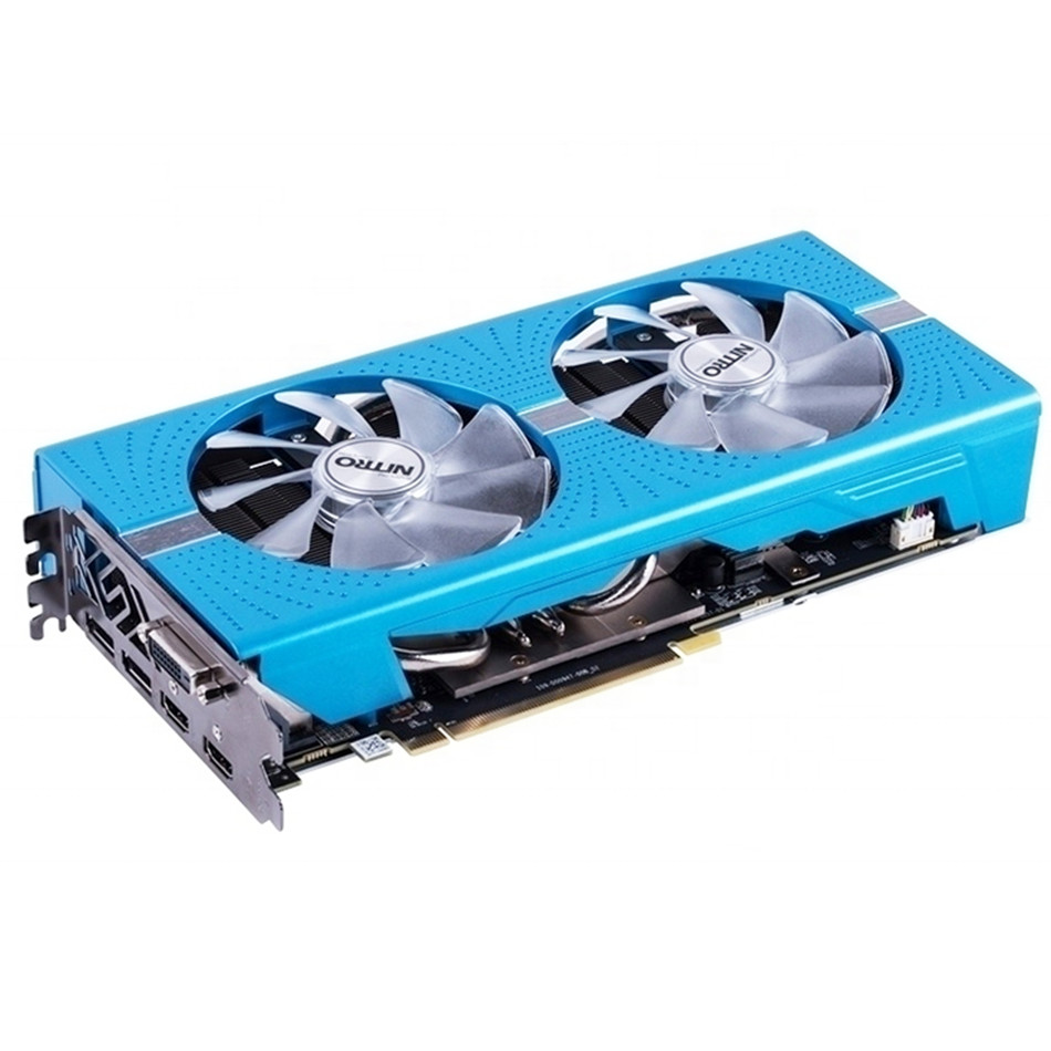 Горячая Распродажа, новая модель RX590 256bit GDDR5-8GB графические карты 8GB для компьютера