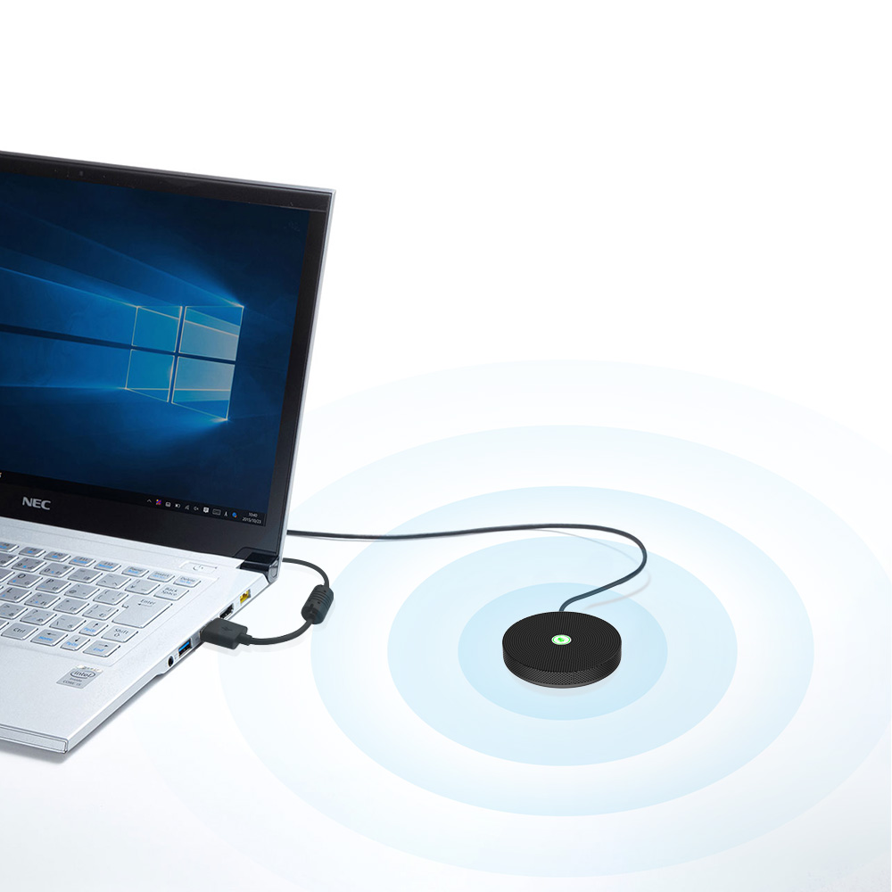 USB подключи и работай Bluetooth система видеоконференций громкоговоритель для бизнес-встреч