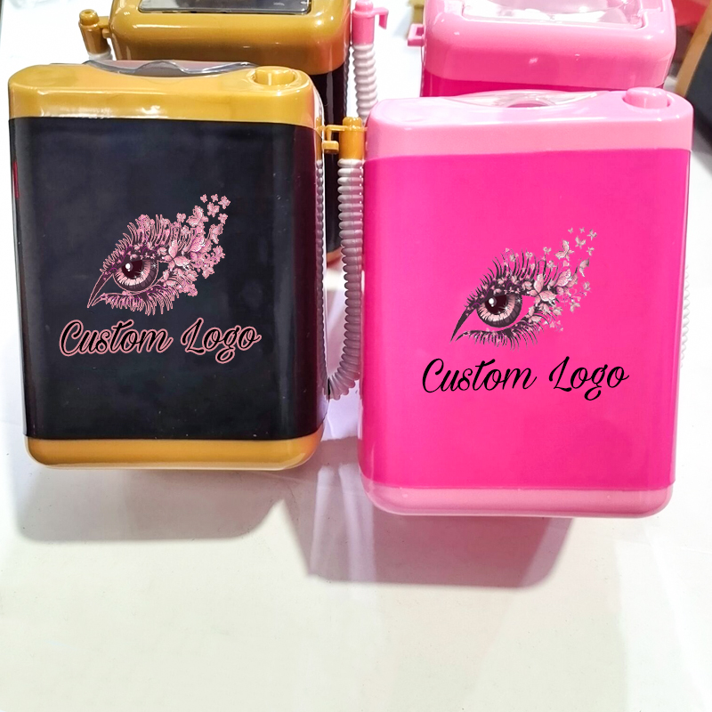 Mini Makeup Brush Cleaner Device Plastic Electric Automatic Washing Machine Sponge Cleaning Toy for Girls